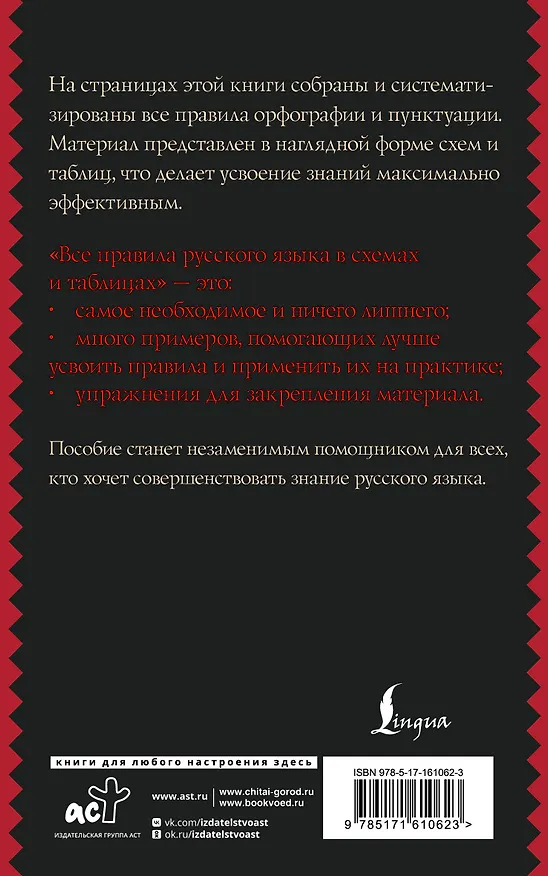 Книга Все правила русского языка в схемах и таблицах (Филипп Алексеев) — 2