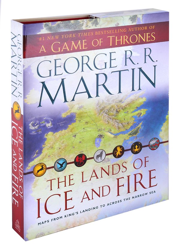 Книга The Lands of Ice and Fire. Maps from King's Landing to Across the Narrow Sea (Джордж Р.Р. Мартин) — 1