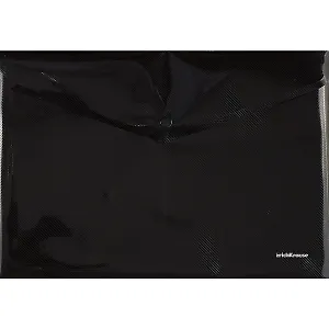 Папка-конверт А4 на кнопке "Diagonal Classic" непрозрачн.пластик, черный, Erich Krause