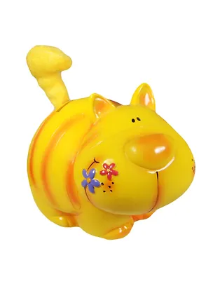 Копилка Кот рыжий (11см) (574-135) 2491790