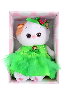 Игрушка мягкая Budi Basa, Ли-Ли BABY в платье с яблочком (20 см) (LB-056)