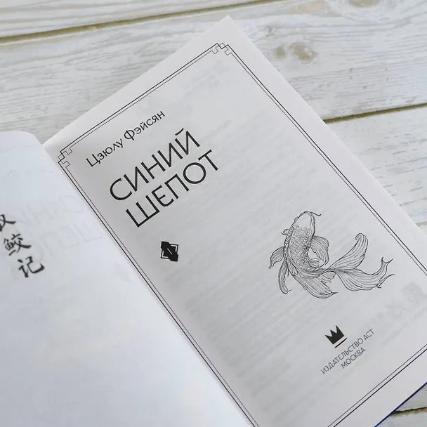 Книга Синий шепот. Книга 1 (Цзюлу Фэйсян) — 14