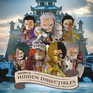 Коллекционная фигурка Mighty Jaxx One Piece Marines в ассортименте (коробка) (12х8х8) (71168)