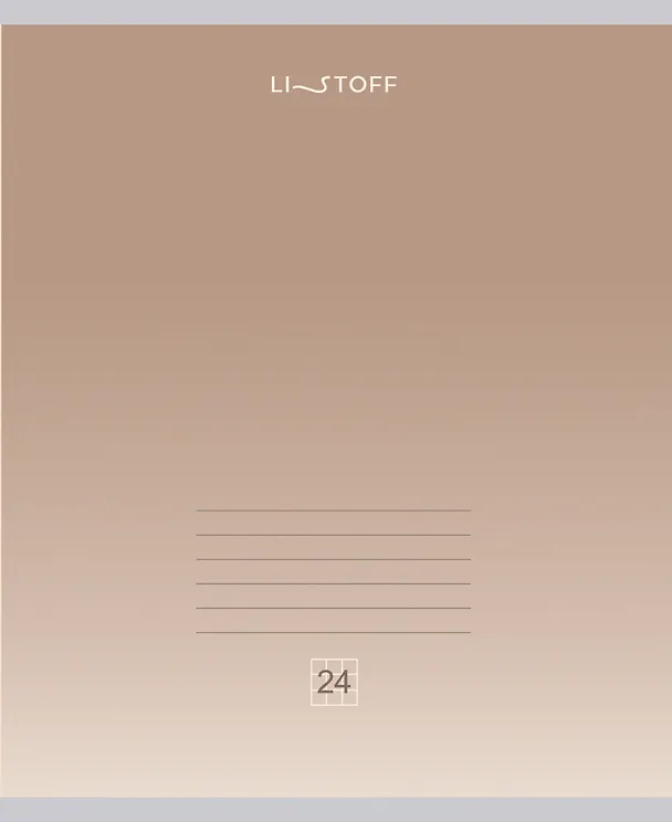 Тетрадь в клетку Listoff «Эбру» в ассортименте, 24 листа 3149212 — 2
