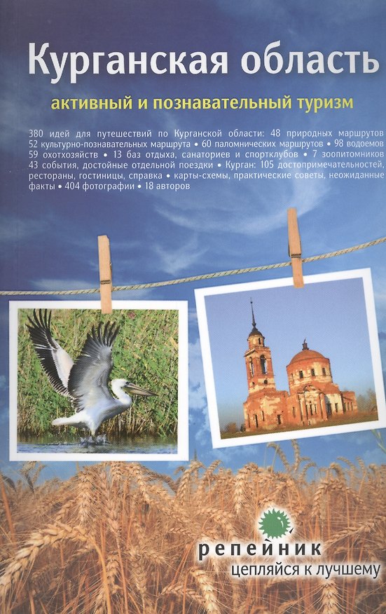 Книга Курганская область Путеводитель (мРепейникЦепКЛуч) () — 1