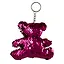 Брелок с пайетками Медвежонок (текстиль) — 2630213 — 2