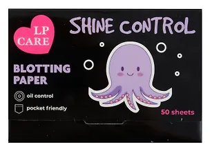 Салфетки для лица `LP CARE` матирующие (черные) 50 шт 3036984