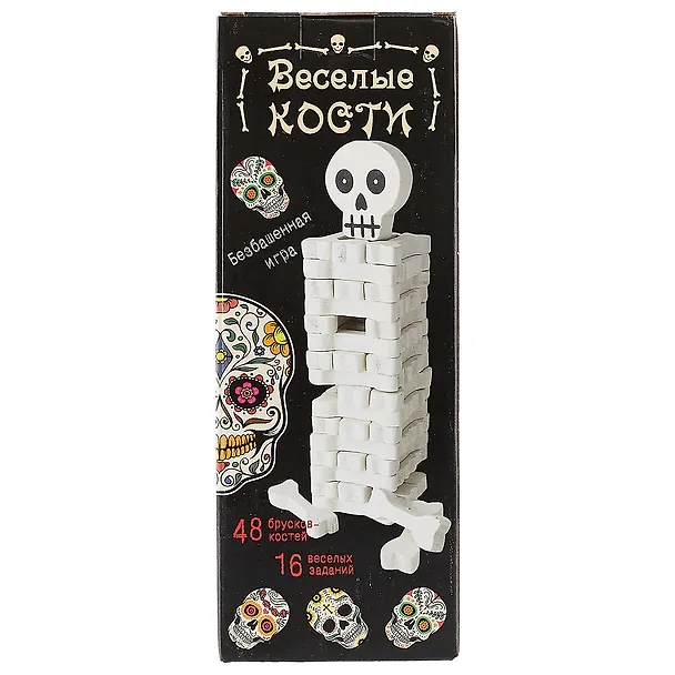 Игра Фанни Бонс (Веселые кости) с фантами (А1001) (3+) (коробка) 2623128 — 3