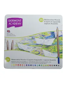 Карандаши акварельные "ACADEMY WATERCOLOUR", 24 цвета