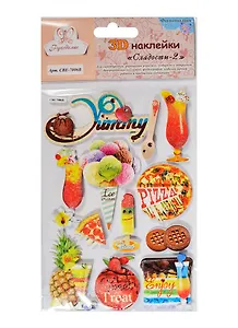 3D Наклейки Фантазия Сладости 2 (СВЕ-7006В) (Рукоделие) (упаковка) (3+)