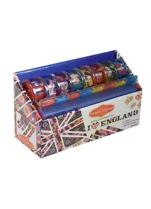 Набор для творчества, Скрапбукинг Ленты Я люблю Англию В наборе: 8 лент (1.2см*2.8 м) с диспенсерами