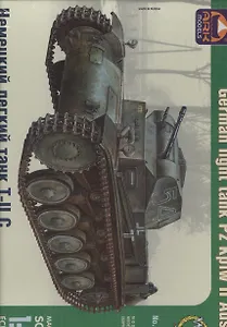 Модель, сборная, ARK, Танк немецкий легкий T-II С, 1:35