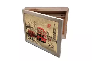 Сувенир, Ключница из дуба Giftnhome Лондон 20*25см Kbox-London — 2546091 — 1