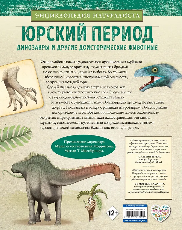 Книга Юрский период. Динозавры и другие доисторические животные (Хуан Алонсо, Грегори Пол) — 2