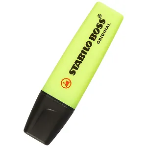 Текстовыделитель Stabilo, Boss Original, желтый 2-5 мм