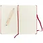 Книга для записей Moleskin Classic Large, твёрдая обложка, красная, 120 листов, А5 — 240954 — 3