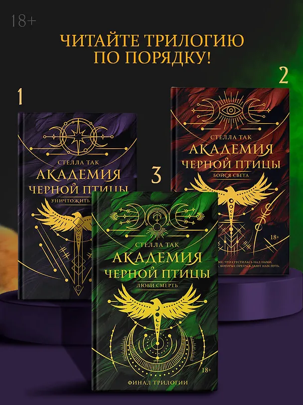 Книга Академия Черной птицы. Люби смерть (Стелла Алиссия Так) — 5