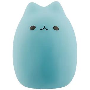 Светильник LED Котик овальный, 8х10см, цвета в ассортименте 2728090
