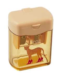 Точилка 2 отверстия, "Леопард", Yoi