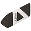 Ластик чёрный, трёхгранный, 5.5 см — 239802 — 1