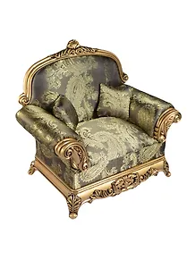 Шкатулка декоративная из пластика с лицевой поверхностью из текстильного материала (28769) (20X14,2X18,1 см)