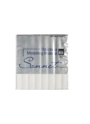 Пластика Sonnet белый флуоресцентный (56г) (5965104) ю 2294676