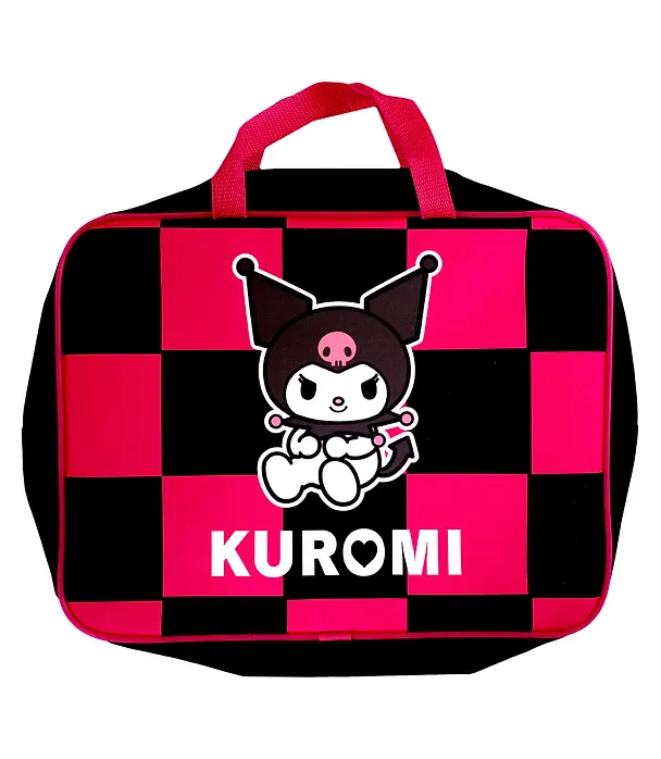 Папка-сумка "Kuromi", клетка, А4 2978269 — 2