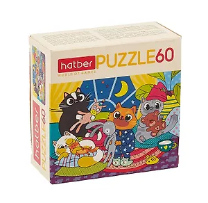 Пазл 60 элементов "КотоВасия" 16,5х23см