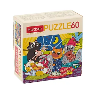 Пазл 60 элементов "КотоВасия" 16,5х23см 3075121