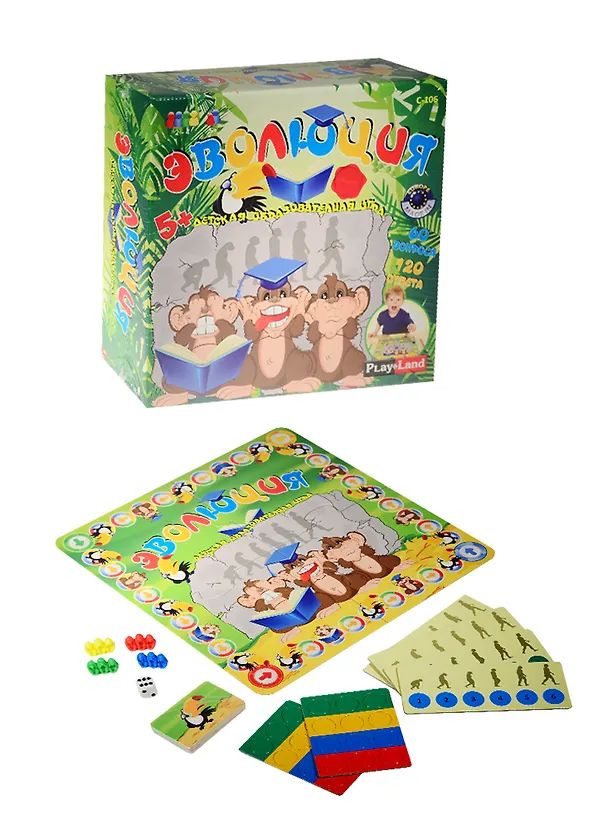 Детская образовательная игра «Эволюция», Play Land 2510248 — 1
