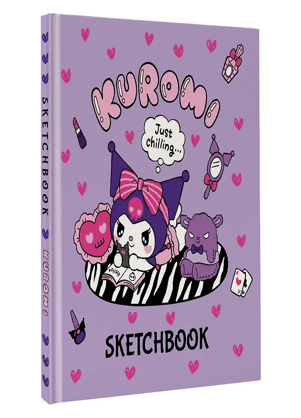 Kuromi. Sketchbook (розовый) 3023014 — 2