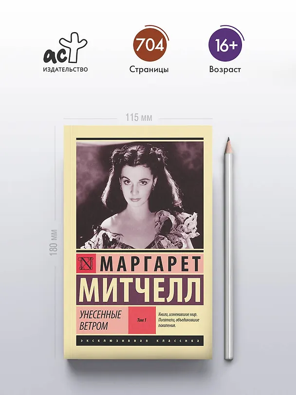 Книга Унесенные ветром. Том 1 (Маргарет Митчелл) — 6