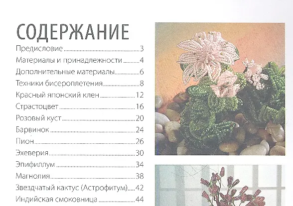 Книга Фигурки из бисера: Деревья и цветы (Донателла Чиотти) — 2