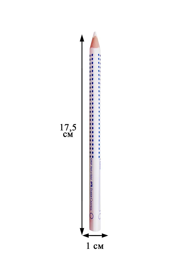 Карандаш "Jumbo Grip", белый 215034 — 2
