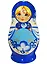 Матрешка 5 предм. "Узор", арт. С-6 (197) — 2554896 — 1