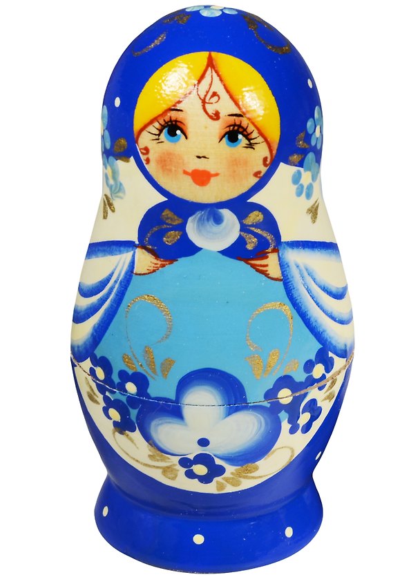 Матрешка 5 предм. "Узор", арт. С-6 (197) 2554896 — 1