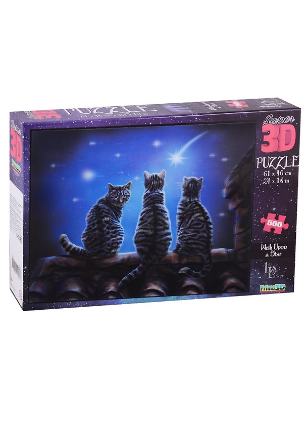 Пазл Super 3D, Желание на звезду (Wish Upon a Star) 500 эл.,61*46см. 10191 2718913 — 1