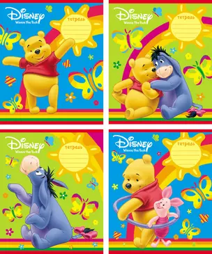 Тетрадь 18л кл. "Winnie the Pooh Rich", Disney — 228207 — 1