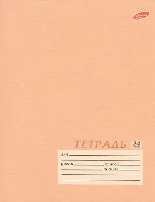 Тетрадь в линейку Academy Style, "Текстура", 24 листа, в ассортименте 229513
