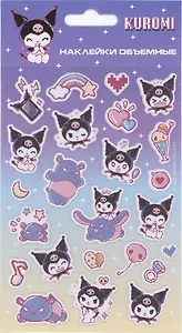 Наклейки объемные 110х200 "Куроми Пиксель"
