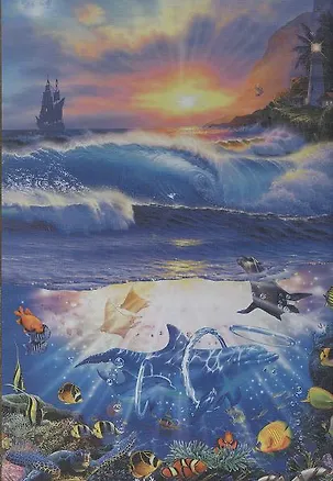 Пазл Clementoni HQ Collection 1000 эл. Лассен Кристиан Риес Возвращение домой 39190 2351890