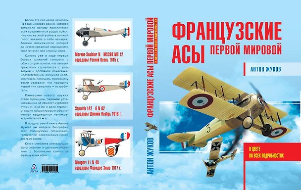 Книга Французские асы Первой мировой (Антон Жуков) — 1