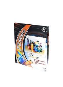 Набор для росписи по холсту Турбо Гоночная команда (51195) (25х30см) (7+)