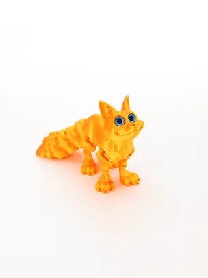 Фигурка 3D Лис Ник (пластик) (14х8) (102) 3102560