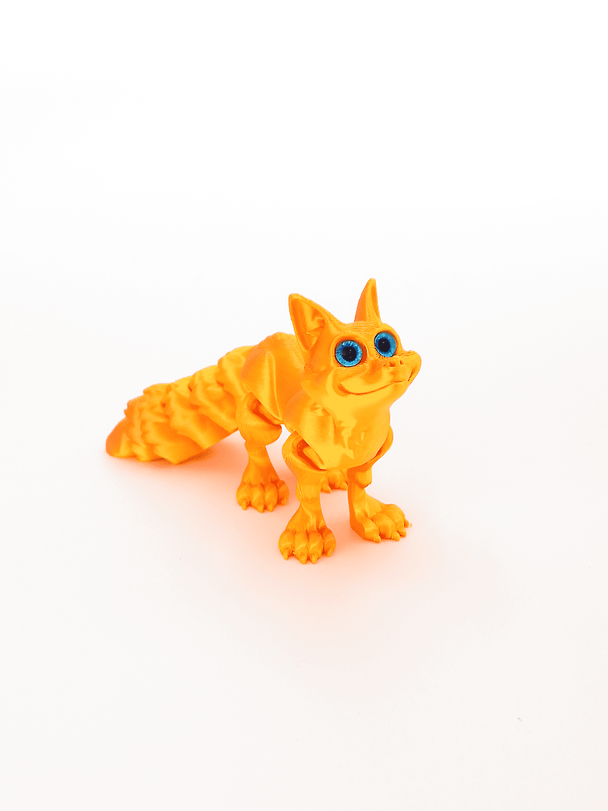 Фигурка 3D Лис Ник (пластик) (14х8) (102) 3102560 — 1