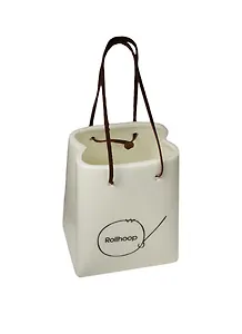 Подставка керамическая в виде пакета Колесо (003396)