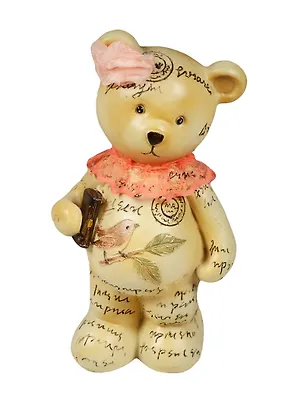 Фигурка Медвежонок в цветочек (19х10х7см) (247-101) 2523543