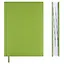 Ежедневник дат. 2026г. А5 176л "Наппа" салатовый, кожзам, тв.переплет, обл.поролон, блинт.тиснение, офсет, справ.мат-лы, ляссе, инд.уп — 3116490 — 2