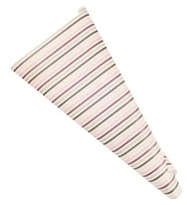 Бумага упаковочная 70*100см "Разноцветные полоски" глянц., инд.уп.