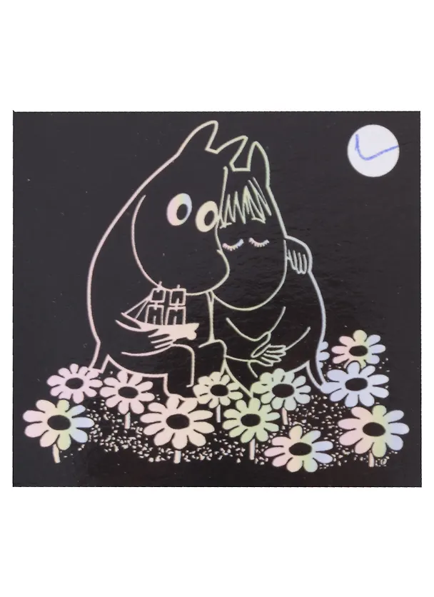 Набор для творчества. Гравюра с голографическим эффектом MOOMIN «Муми-тролль и Фрекен Снорк» 2874194 — 1